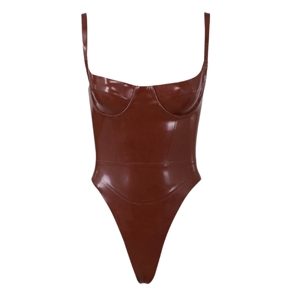 L Coca Bodysuit Latex From House Of CB - Picture 4 of 13